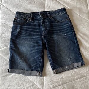 American Eagle Outfitters Dark Blue Jean Shorts